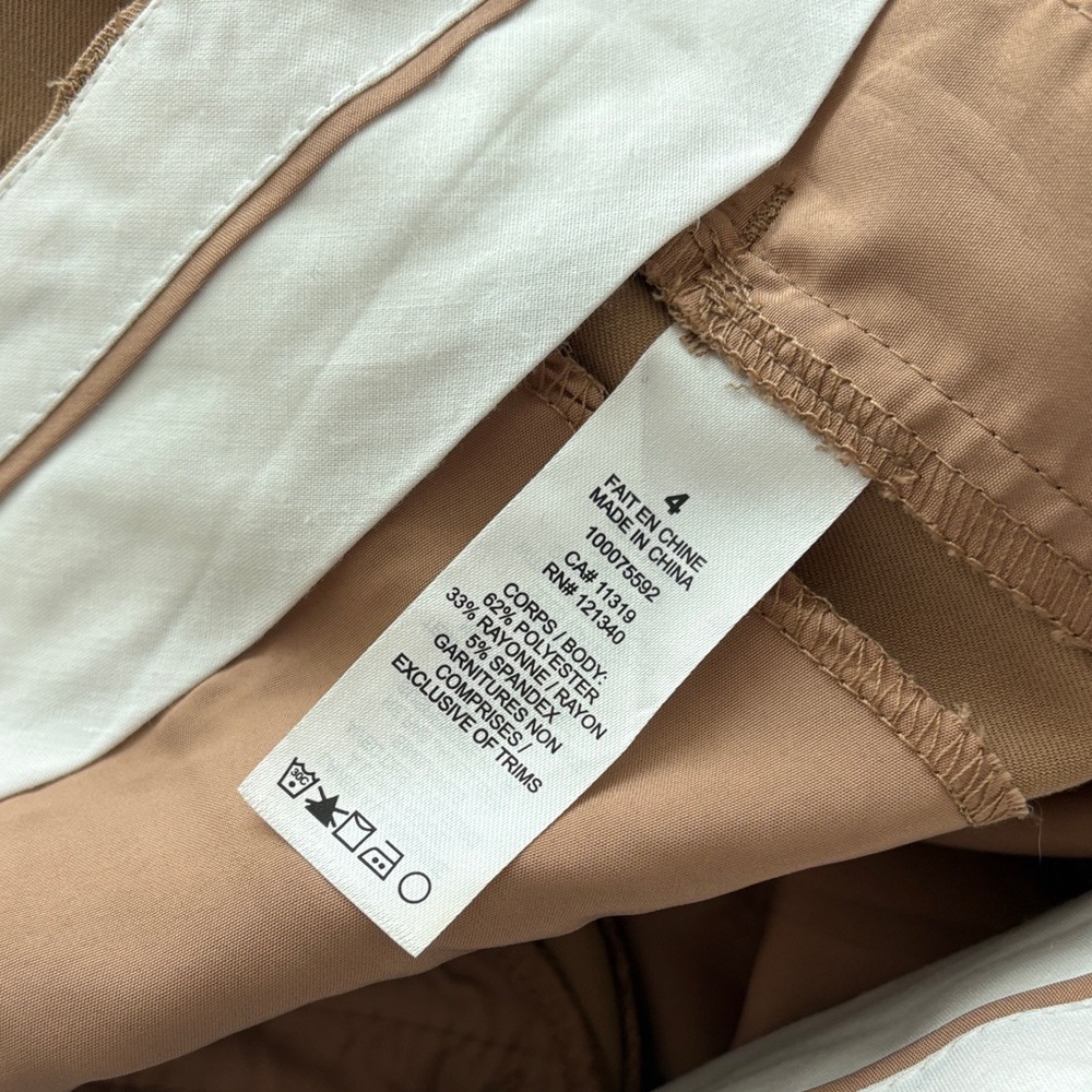 Dynamite Women's Camel Straight-Leg Trousers - Picture 5 of 5